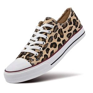 Cheetah converse look alike size 7